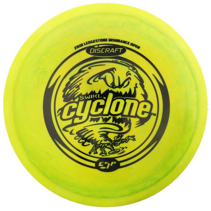 Discraft Limited Edition 2019 Ledgestone Open Swirly ESP Cyclone Fairway Driver Golf Disc