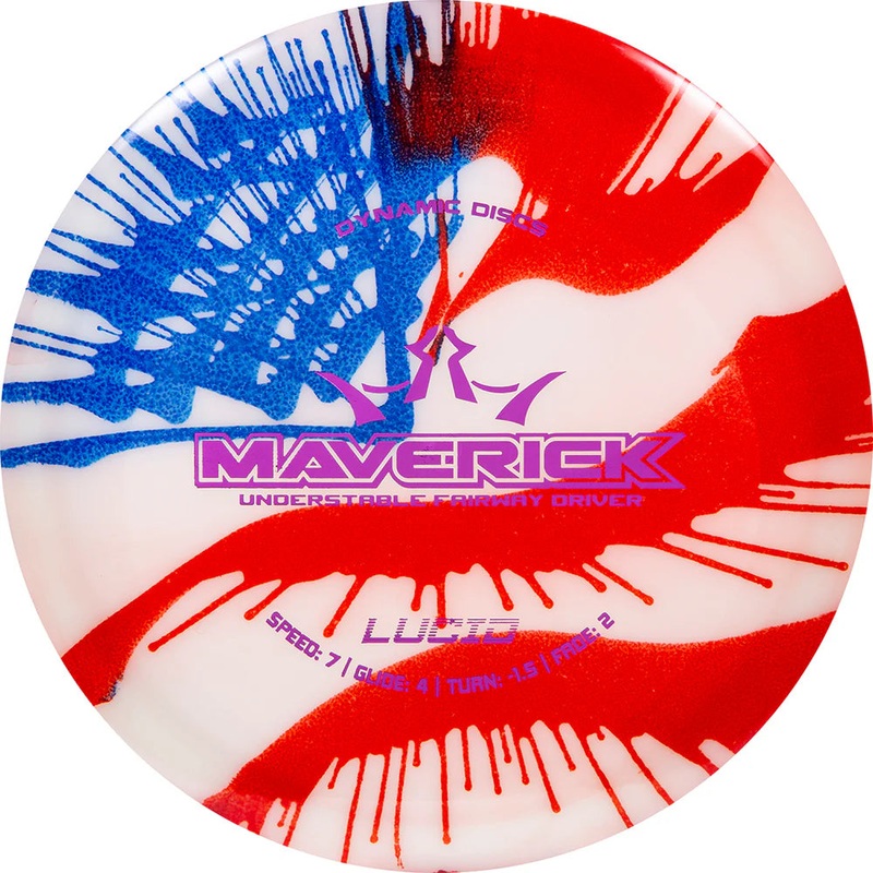 Dynamic Discs Lucid Maverick – MyDye American Flag