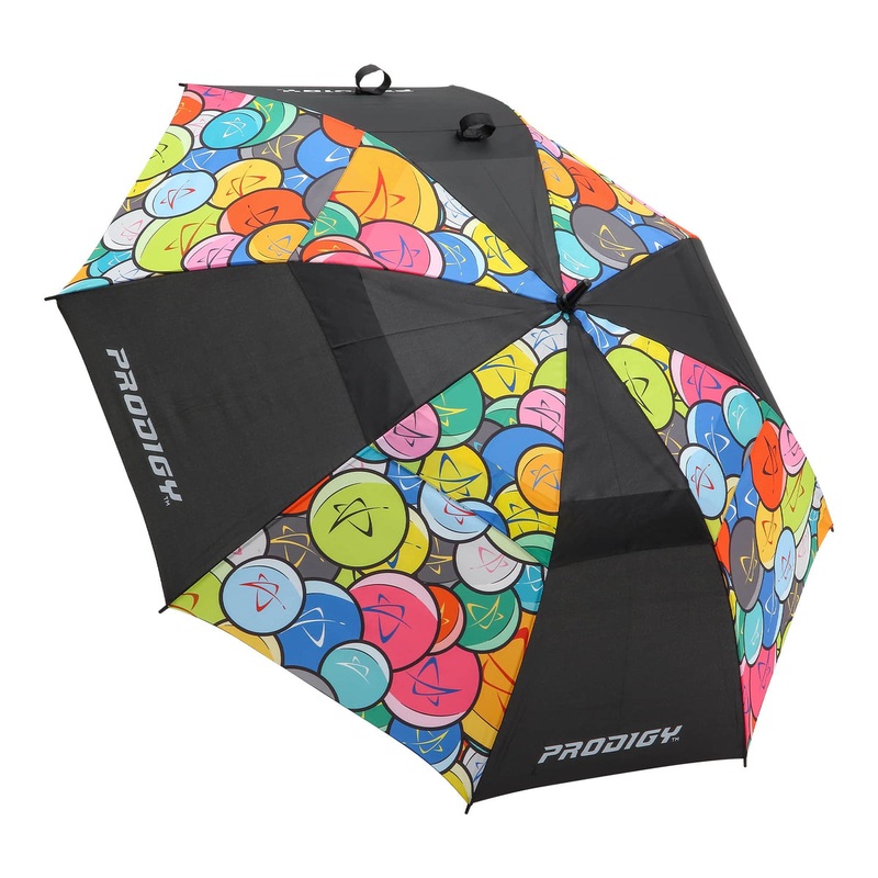 Prodigy Round Umbrella – Multicolor & Black