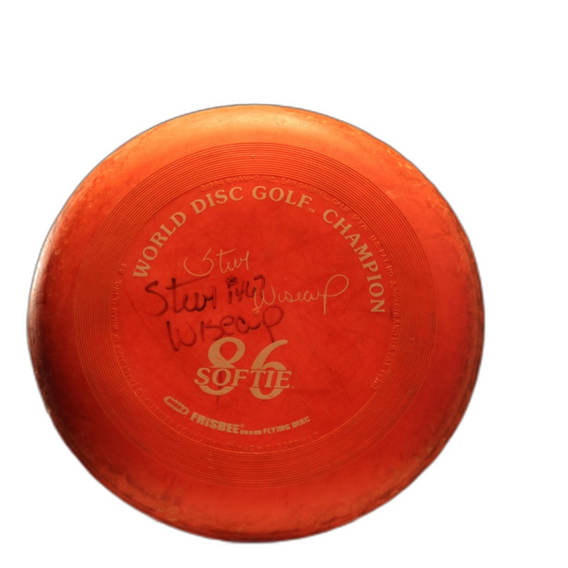 Steve Wisecup Signed Softy 86