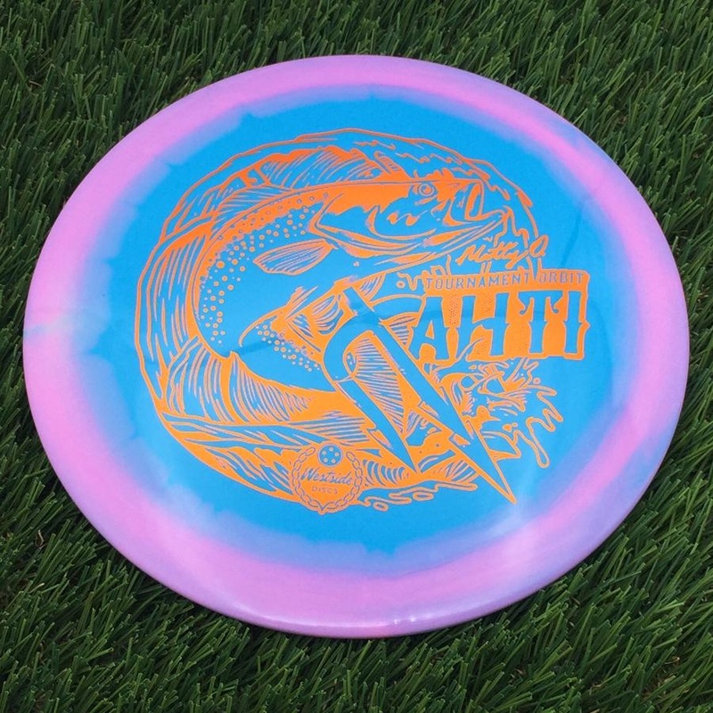 Westside Tournament Orbit Ahti with Matty O Trident Team Series 2023 Stamp – 173g – Solid  Turquoise Blue