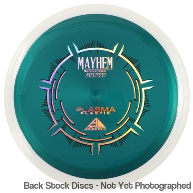 Axiom Plasma Mayhem Distance Driver (Stock Stamp) [Back Stock Inventory – Disc and Stamp Color WILL VARY]