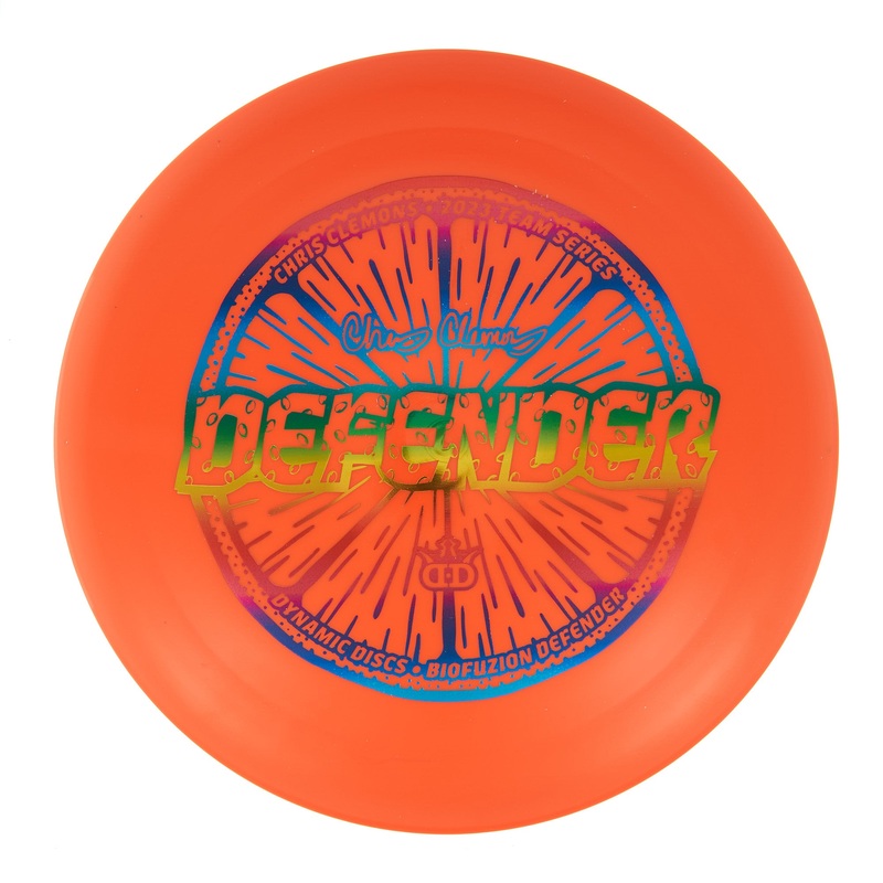 Dynamic Discs Defender – 2023 Chris Clemons Team Series BioFuzion 174g | Style 0008