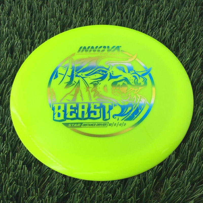 Innova Star Beast with Burst Logo Stock Stamp – 170g Yellow