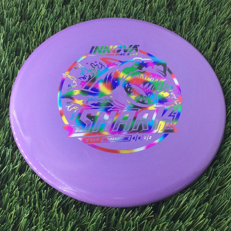 Innova Star Shark with Burst Logo Stock Stamp – 176g Purple