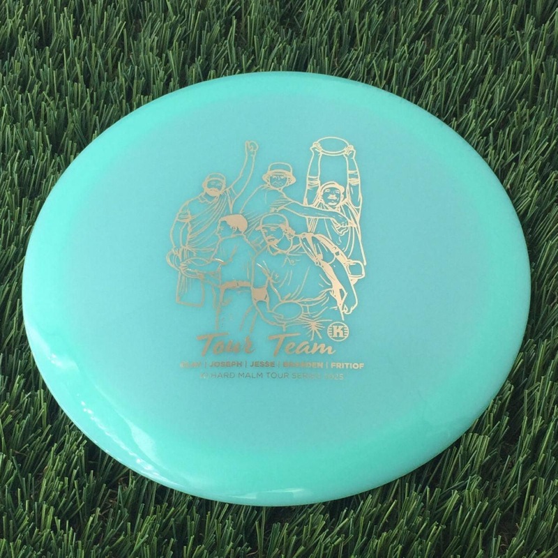 Kastaplast K1 Hard Malm with Tour Team – Clay | Joseph | Jesse | Braeden | Fritiof – Tour Series 2025 Stamp – 171g – Mint Green