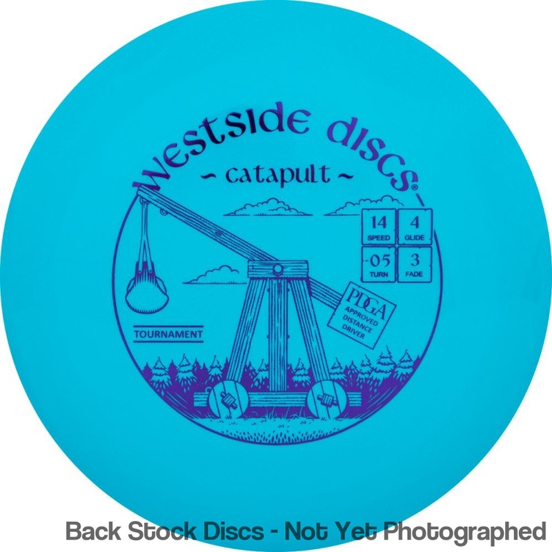 Westside Tournament Catapult Distance Driver (Stock Stamp) [Back Stock Inventory – Disc and Stamp Color WILL VARY]