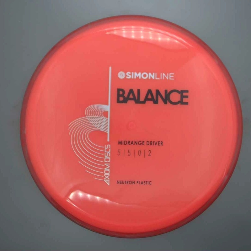 Axiom Neutron Balance with SimonLine Stock Stamp – 178.6g – Red