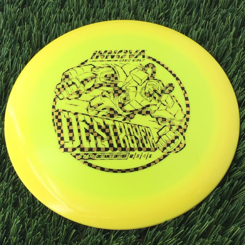 Innova Star Destroyer with Burst Logo Stock Stamp – 172g Yellow