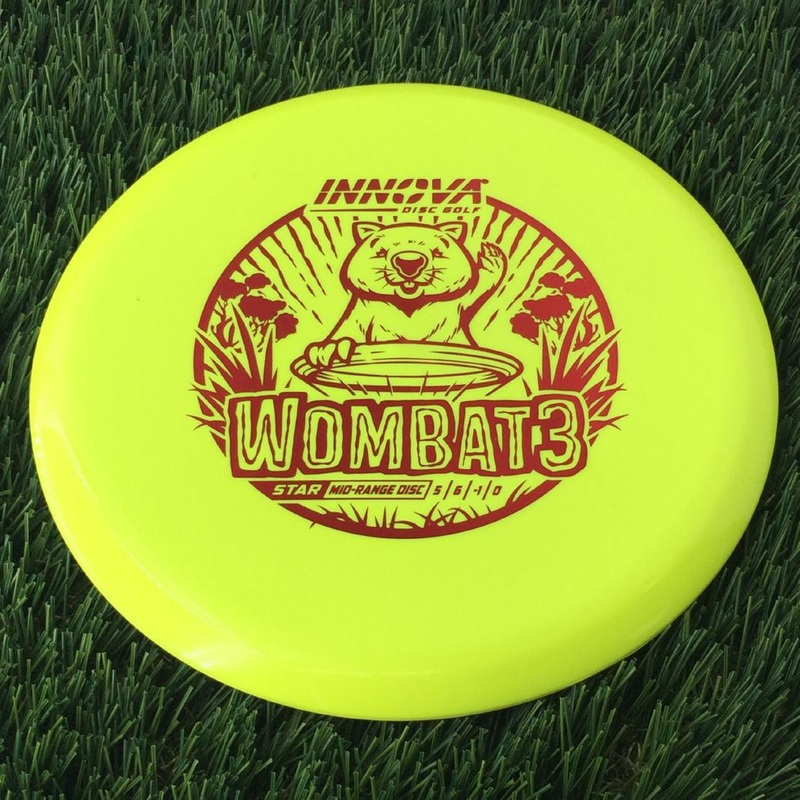 Innova Star Wombat3 with Burst Logo Stock Stamp – 180g Yellow