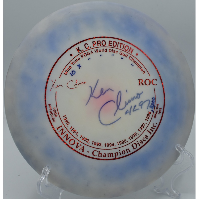 Ken Climo Signed 9X KC Pro Roc