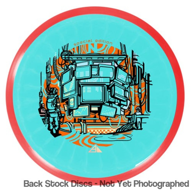 Axiom Neutron Virus Distance Driver with Computer Hive Special Edition by Mike Inscho Stamp [Back Stock Inventory – Disc and Stamp Color WILL VARY]