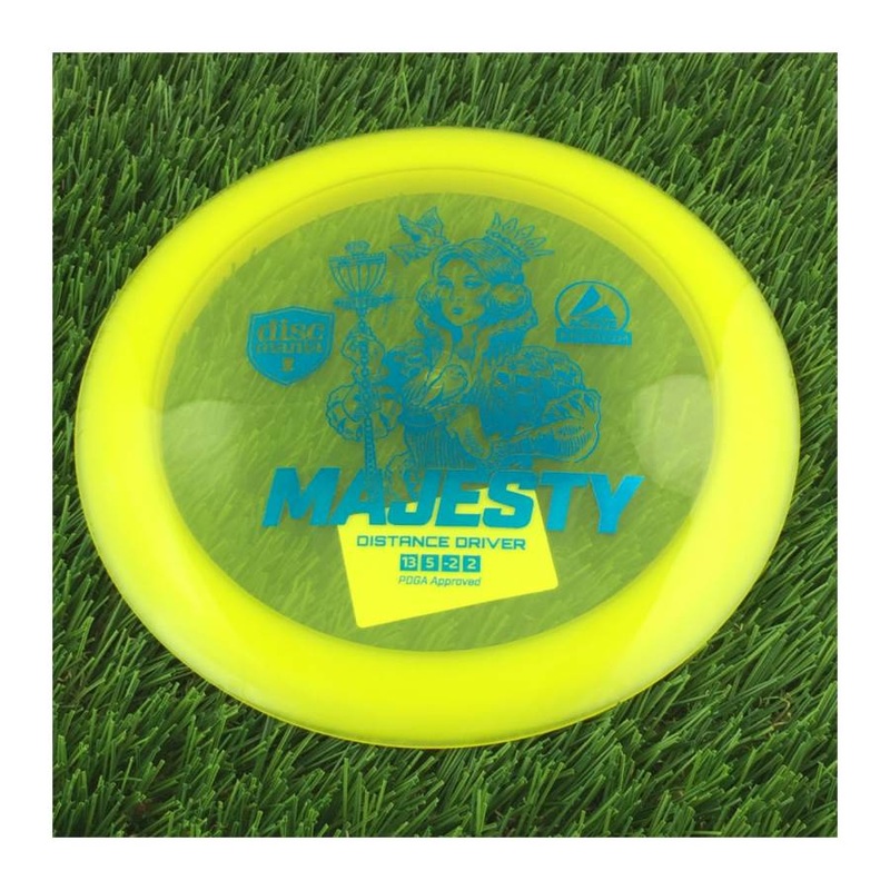 Discmania Active Premium Majesty – 172g – Translucent Yellow