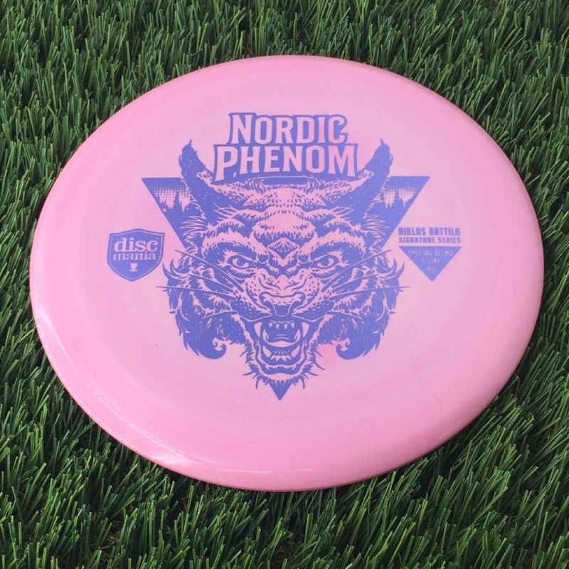 Discmania S-Line Special Blend PD with Nordic Phenom – Niklas Anttila Signature Series Stamp – 173g Pink