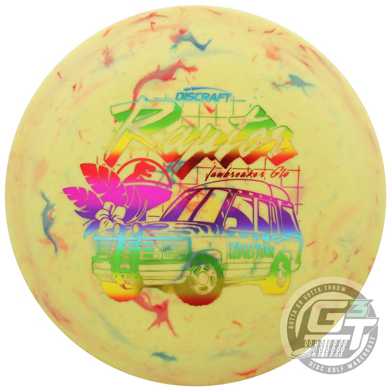 Discraft Limited Edition 2024 Ledgestone Open Glo Jawbreaker Raptor Distance Driver Golf Disc