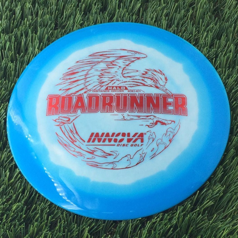 Innova Halo Star Roadrunner with Burst Logo Stock Stamp – 156g – Solid Blue