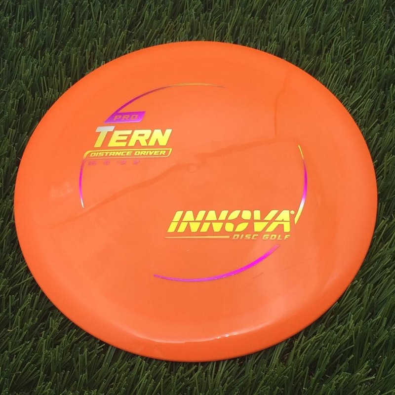 Innova Pro Tern with Burst Logo Stock Stamp – 151g – Solid Orange