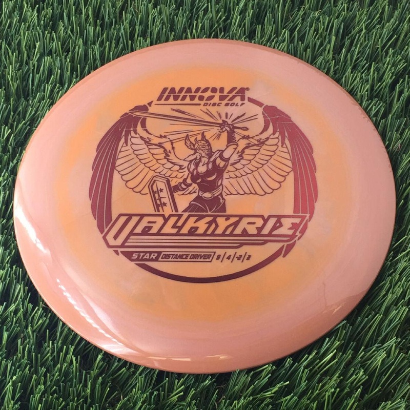 Innova Star Valkyrie with Burst Logo Stock Stamp – 163g Orangish Brown