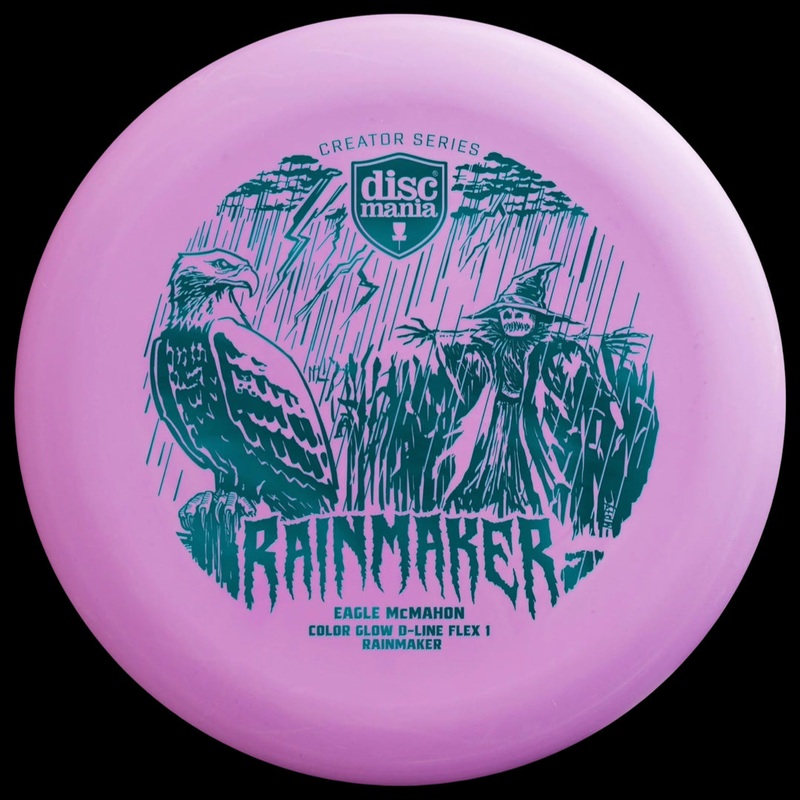 Discmania Color Glow D-Line Flex 1 Eagle McMahon Rainmaker – Eagle McMahon Creator Series
