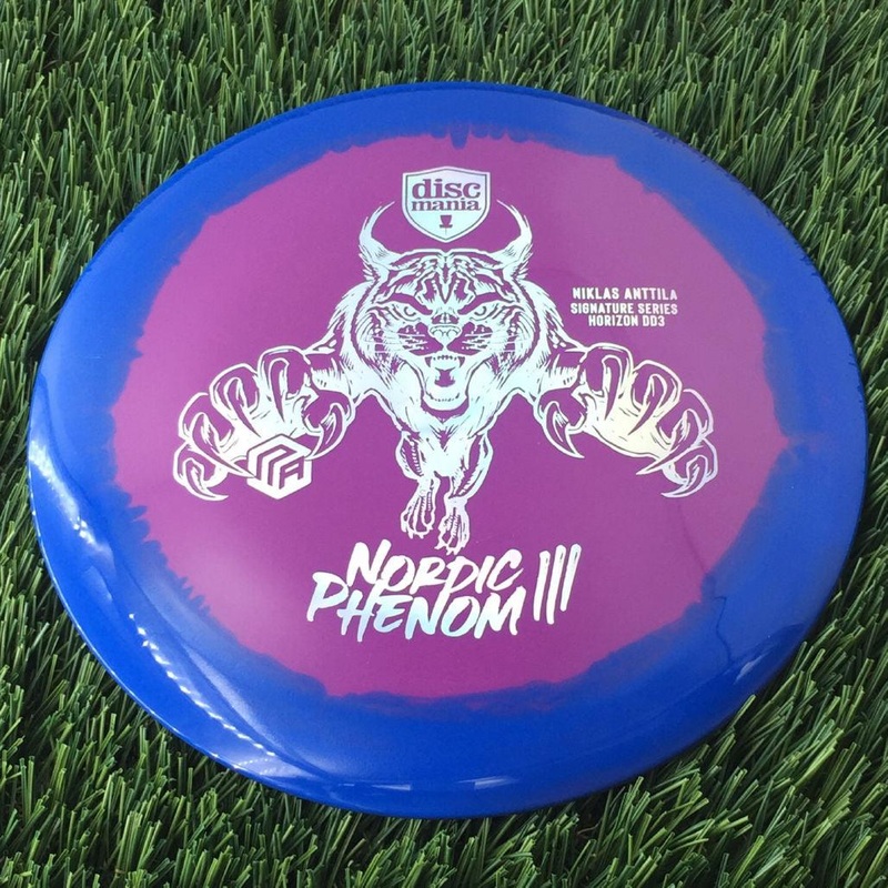Discmania Horizon S-Line DD3 with Niklas Antilla Signature Series Nordic Phenom III Stamp – 172g Purple