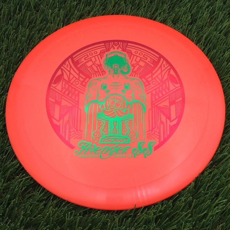 Discraft Big Z Collection Avenger SS with 2023 Ledgestone Edition – Wave 2 Stamp – 174g – Solid Orange
