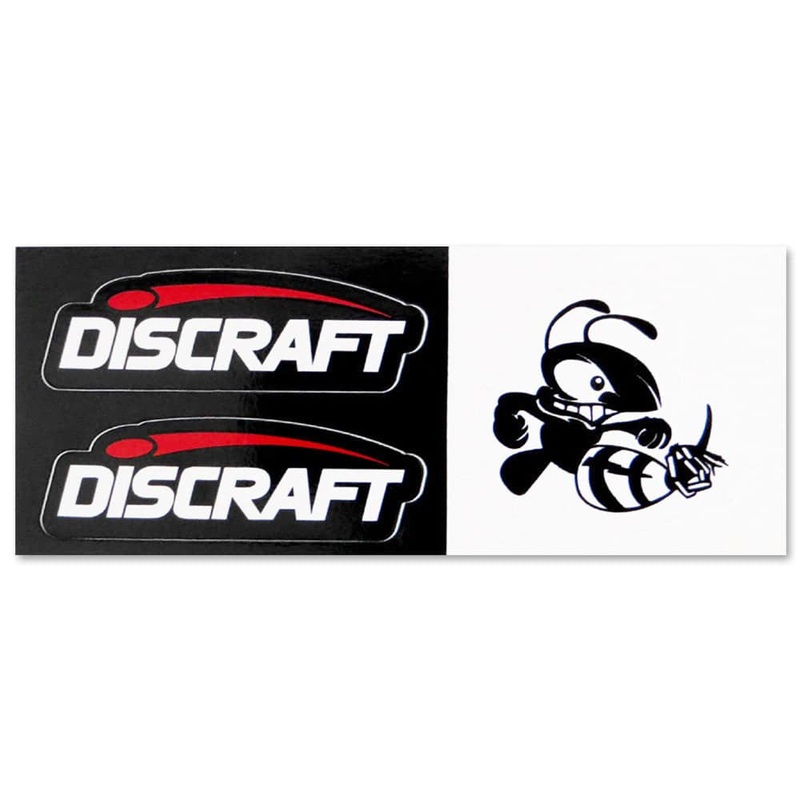 Discraft Buzzz Design Tri-Panel Sticker Sheet
