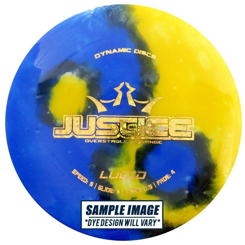 Dynamic Discs MyDye Lucid Justice Midrange Golf Disc