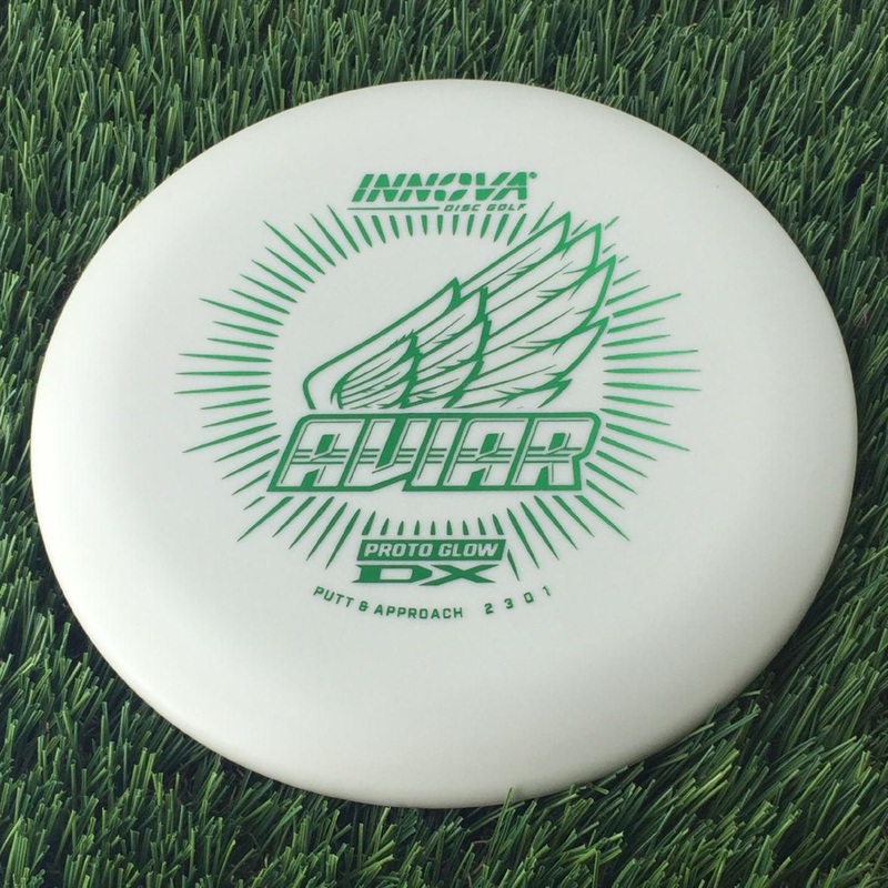 Innova Proto Glow DX Aviar Putter with Burst Logo Stock v2 Stamp – 175g Glow