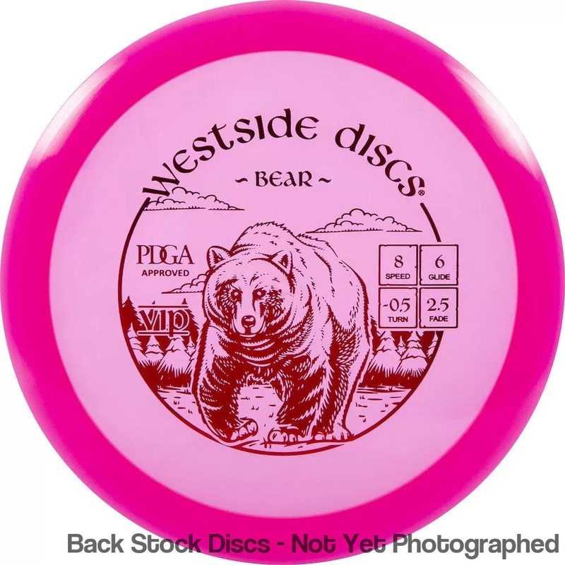 Westside VIP Bear Fairway Driver (Stock Stamp) [Back Stock Inventory – Disc and Stamp Color WILL VARY]