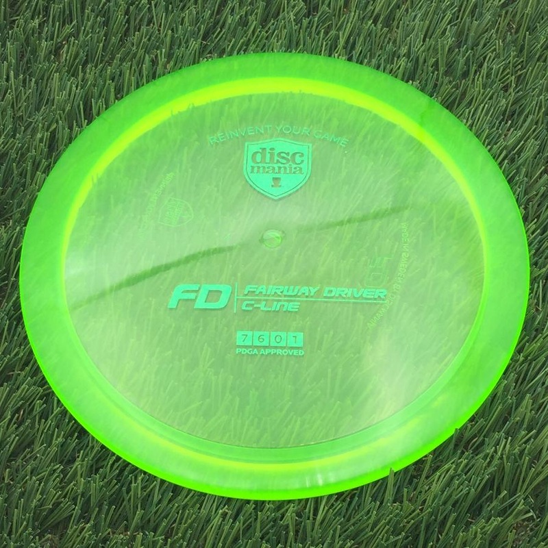 Discmania C-Line FD with Reinvent Your Game Stamp – 174.9g – Lime Green
