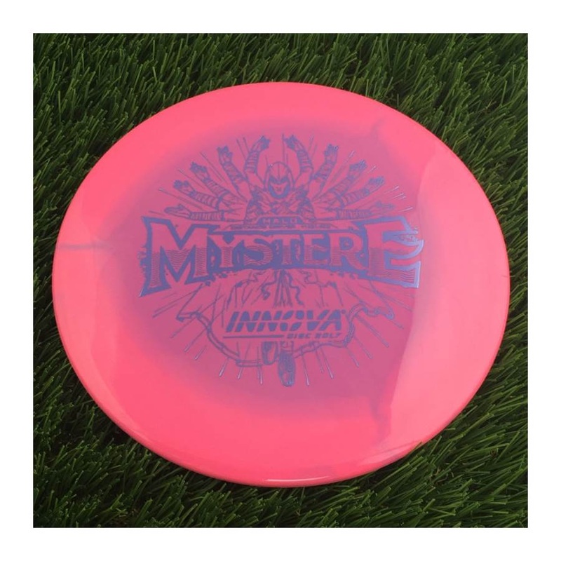 Innova Halo Star Mystere with Burst Logo Stock Stamp – 172g – Solid Pink