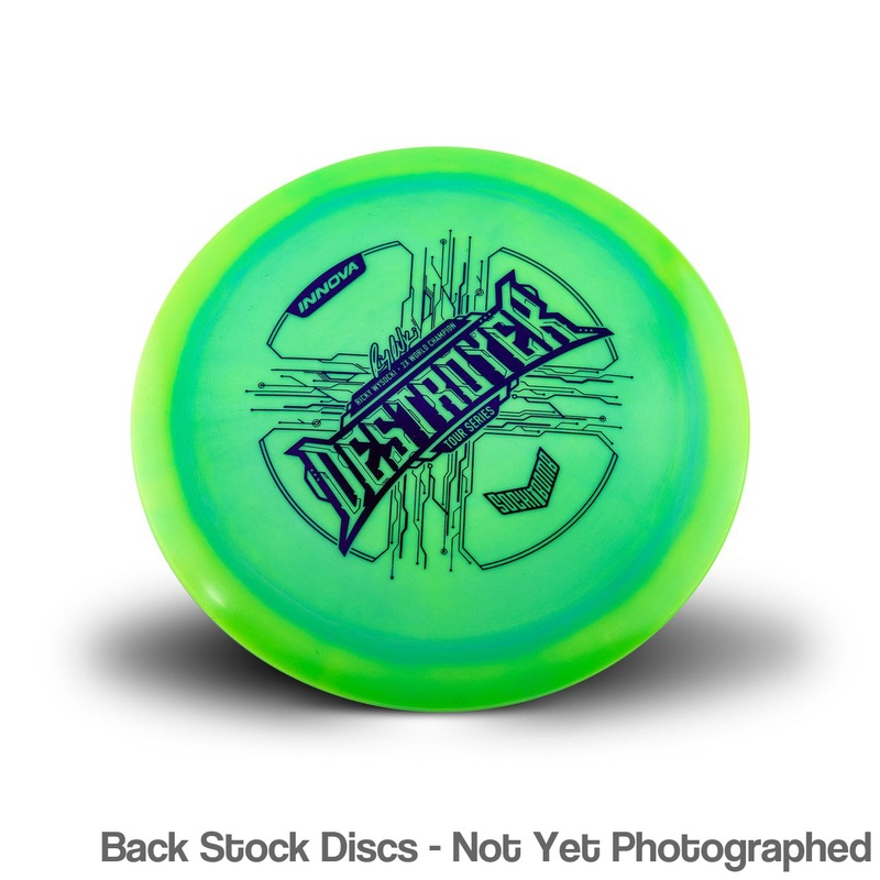 Innova Star Destroyer Distance Driver with Ricky Wysocki – 2X World Champion Tour Series Sockibomb 2021 Stamp [Back Stock Inventory – Disc and Stamp Color WILL VARY]