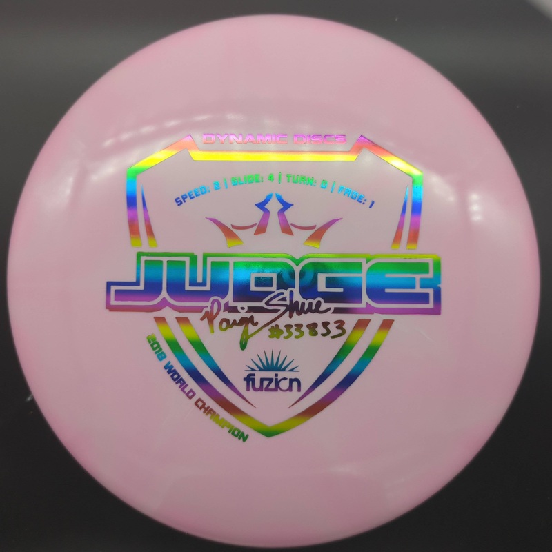 Judge, Fuzion Burst, Paige Shue