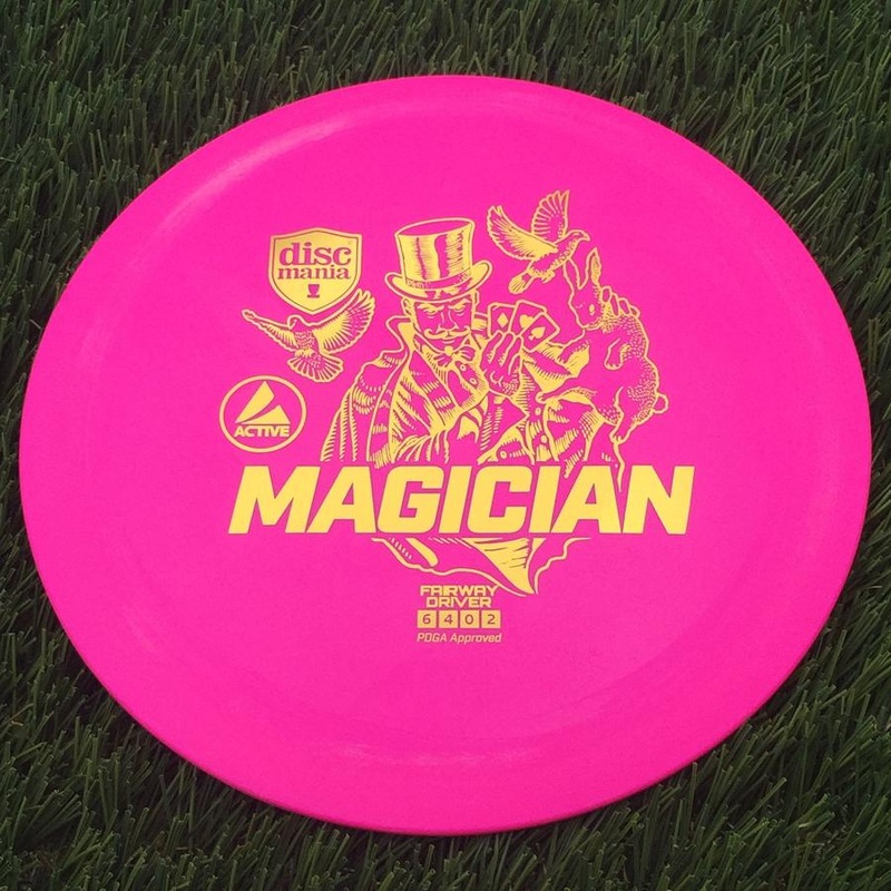 Discmania Active Base Level Magician – 173g – Solid Pink