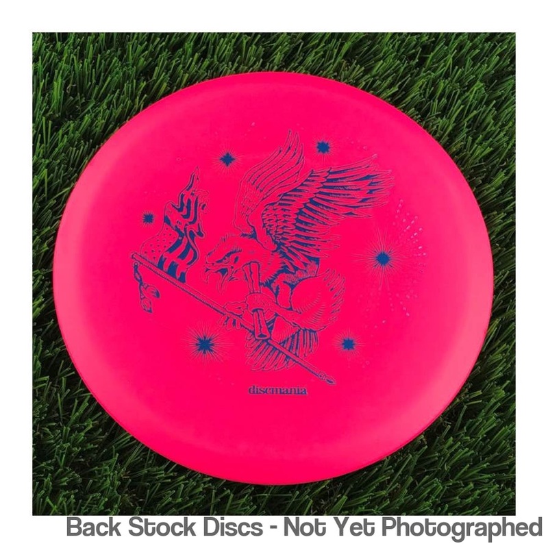 Discmania P-Line Stiff MD4 Midrange with Liber-Tee Stamp [Back Stock Inventory – Disc and Stamp Color WILL VARY]