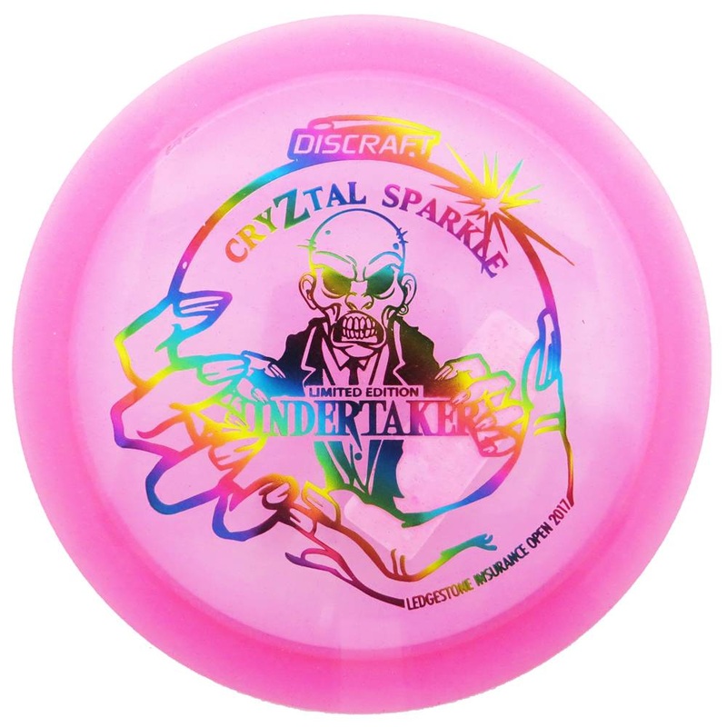 Discraft Limited Edition 2017 Ledgestone Open CryZtal Z Sparkle Undertaker Distance Driver Golf Disc