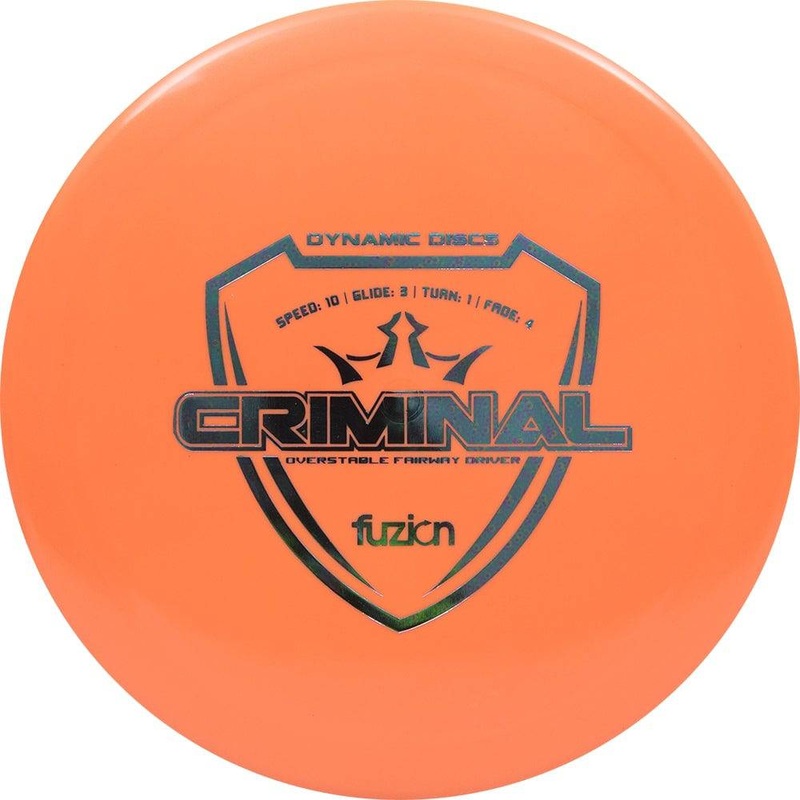 Dynamic Discs Fuzion Criminal Distance Driver Golf Disc