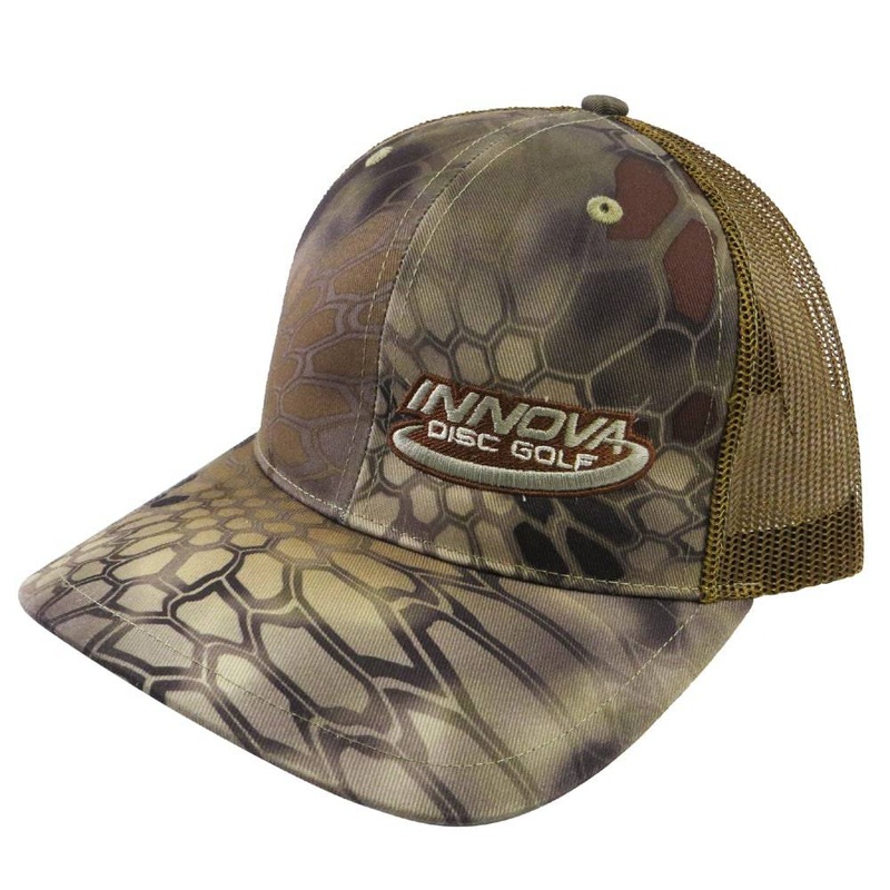 Innova Logo Camo Adjustable Mesh Disc Golf Hat