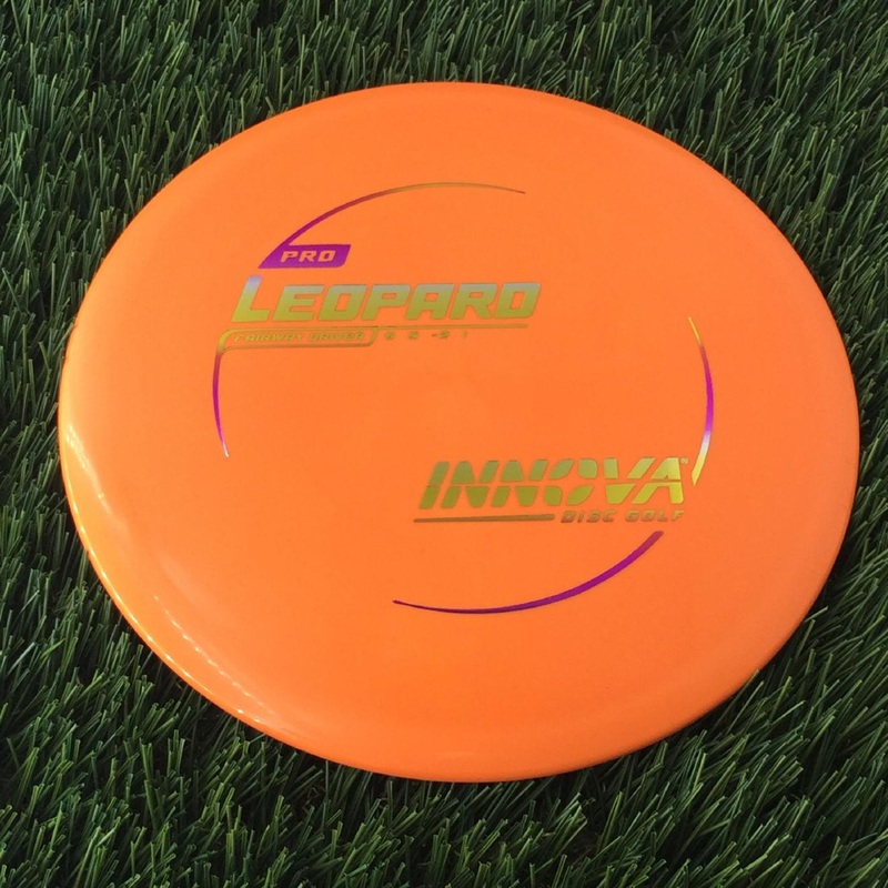 Innova Pro Leopard with Burst Logo Stock Stamp – 165g Orange