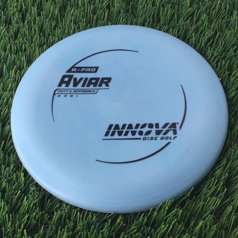 Innova R-Pro Aviar Putter with Burst Logo Stock Stamp – 175g Bluish Grey