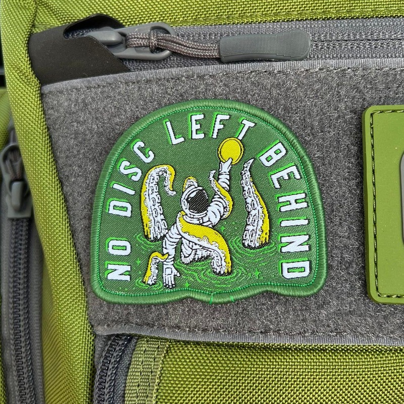 No Disc Left Behind – Velcro Patch