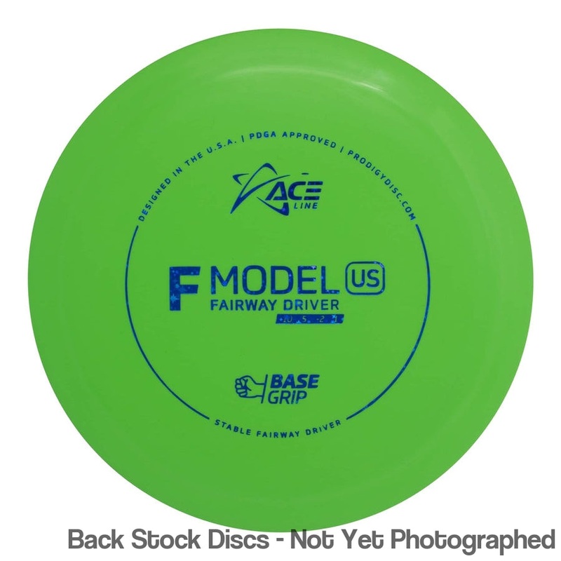 Prodigy Ace Line Basegrip F Model US Fairway Driver (Stock Stamp) [Back Stock Inventory – Disc and Stamp Color WILL VARY]