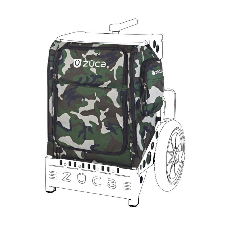 Zuca Trekker LG Disc Golf Cart Insert Bag – Woodland Camo