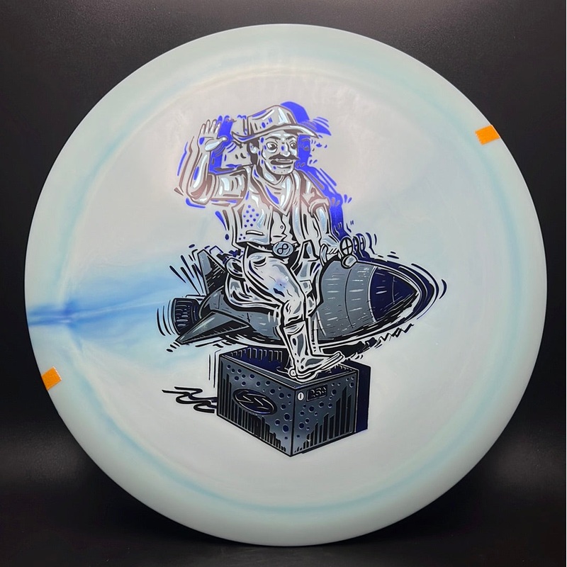 Alpha Warbird – “Ride Em Rocket Cowboy” Triple Foil