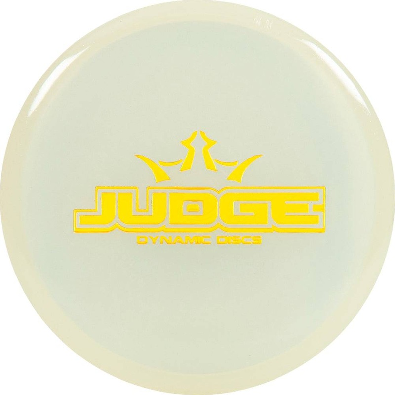 Dynamic Discs Bar Stamp Moonshine Glow Lucid Judge Mini Marker Disc