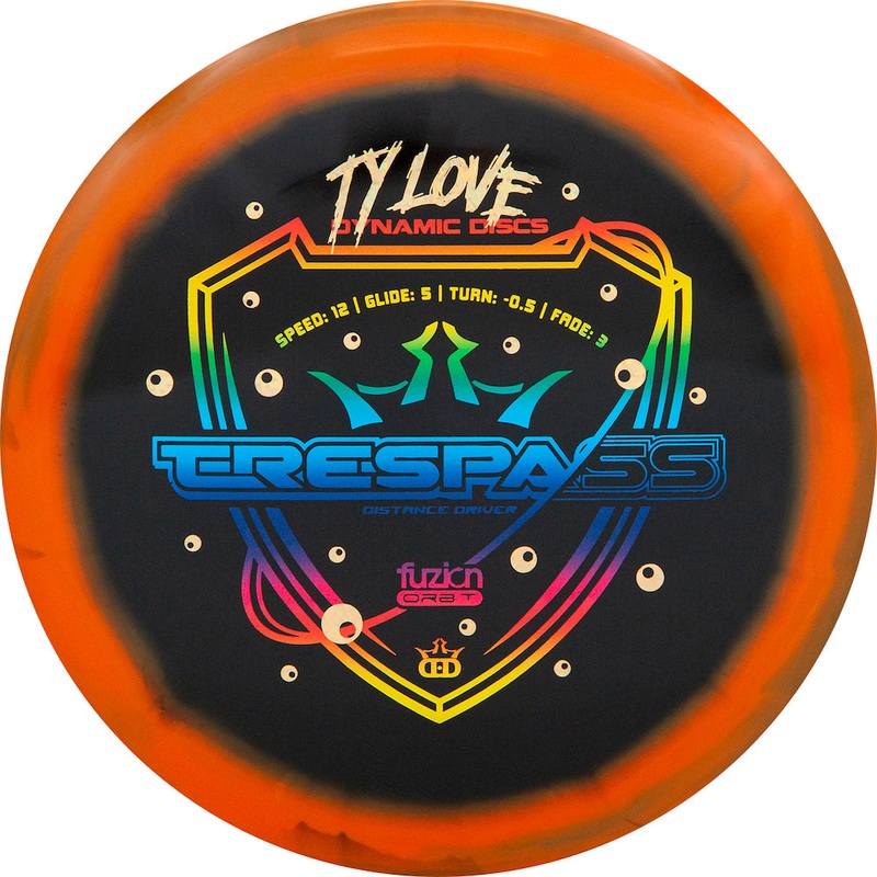 Dynamic Discs Fuzion Orbit Trespass – Ty Love Team Series 2023