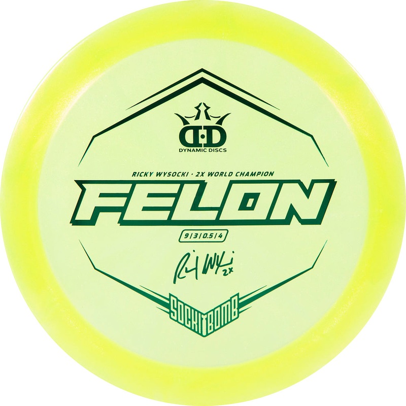 Dynamic Discs Lucid-Ice Glimmer Felon – Sockibomb Stamp