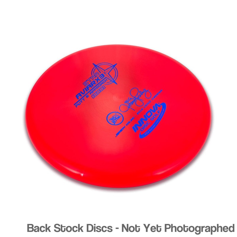 Innova Star AviarX3 Putter with Big Jerm – Jeremy Koling – 2016 USDGC Champion Stamp [Back Stock Inventory – Disc and Stamp Color WILL VARY]