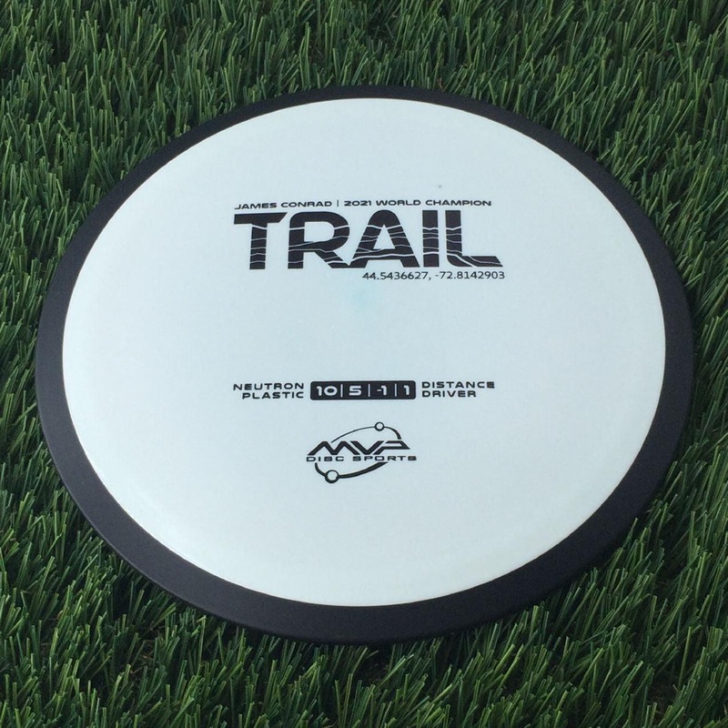 MVP / Axiom Neutron Trail with James Conrad | 2021 World Champion | 37.7155474,-119.676854 Stamp – 170g – White
