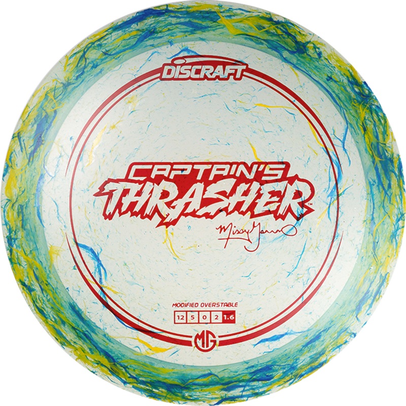 Discraft Limited Edition 2025 Missy Gannon Jawbreaker Elite Z Captain’s Thrasher Distance Driver Golf Disc